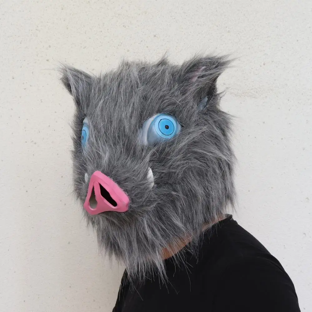 Character Mask Demon Blade Ufotable Pig Head Latex Mask Helmet Halloween Props Evening Party Make Up Play Gift Toy Cosplay
Character Mask Demon Blade Ufotable Pig Head Latex Mask Helmet Halloween Props Evening Party Make Up Play Gift Toy Cosplay