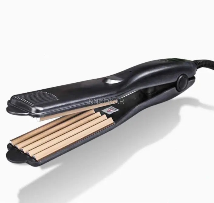 Professional Crimper Ceramic Corrugated Curler Curling Iron Hair Straightening wide plates Wave Hair
Professional Crimper Ceramic Corrugated Curler Curling Iron Hair Straightening wide plates Wave Hair