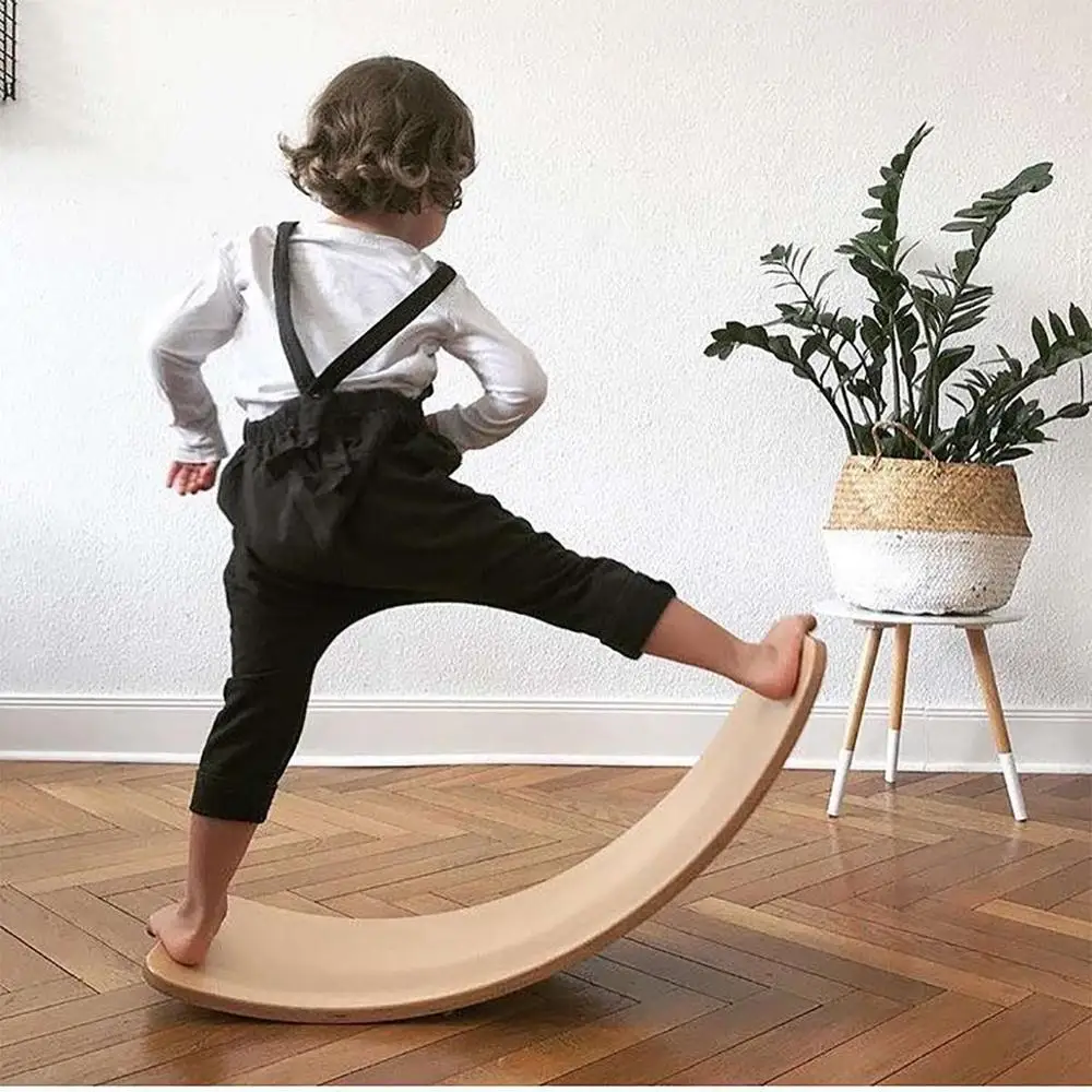 Kids Balance Toy Wooden Seesaw Indoor Curved Board Baby Double Wooden Outdoor Seesaw Yoga Board Outdoor Toys for Kids
Kids Balance Toy Wooden Seesaw Indoor Curved Board Baby Double Wooden Outdoor Seesaw Yoga Board Outdoor Toys for Kids