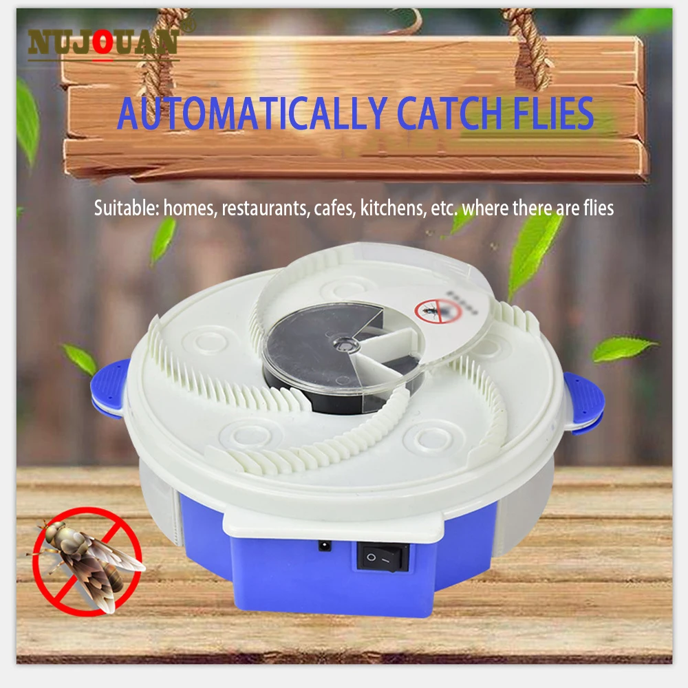 USB Electric Fly Trap Device Flycatcher Automatic Trapping Food Fly Fly Catcher Insect Pest Flytrap Kitchen Home Type Fly Traps
USB Electric Fly Trap Device Flycatcher Automatic Trapping Food Fly Fly Catcher Insect Pest Flytrap Kitchen Home Type Fly Traps