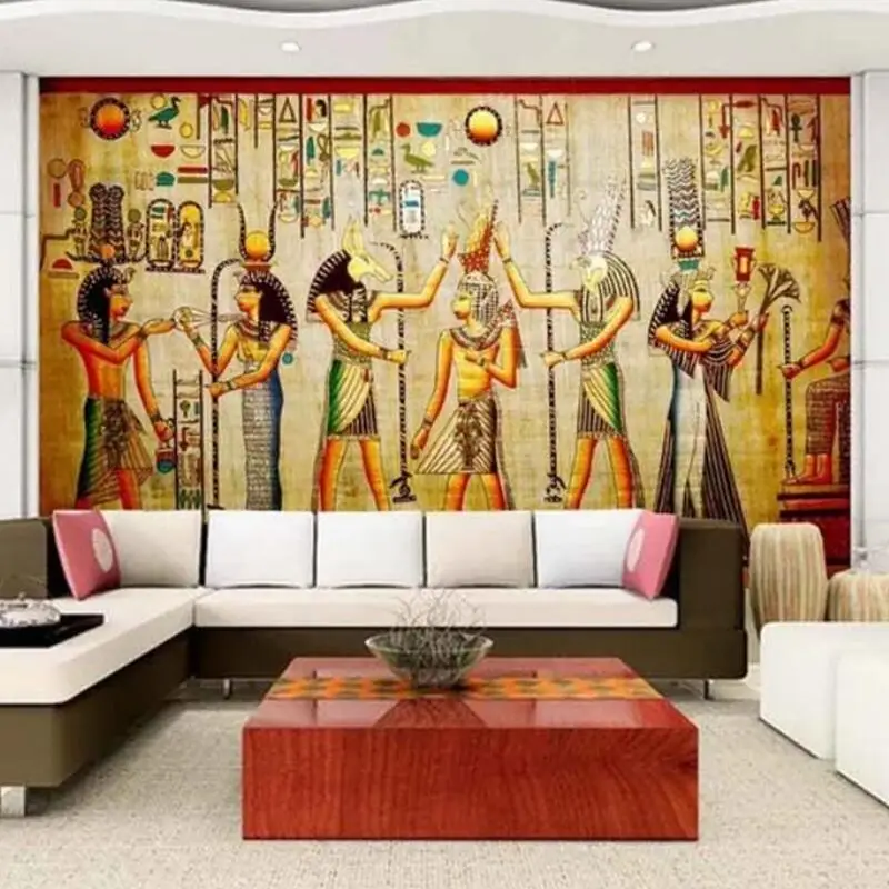 wellyu Custom wallpaper fashion 3d photo murals ancient Egypt celebration classical living room TV background wall paper mural
wellyu Custom wallpaper fashion 3d photo murals ancient Egypt celebration classical living room TV background wall paper mural