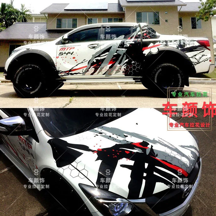FOR Ford Raptor F150 pull flower body modification full car stickers Raptor racing modified stickers
FOR Ford Raptor F150 pull flower body modification full car stickers Raptor racing modified stickers