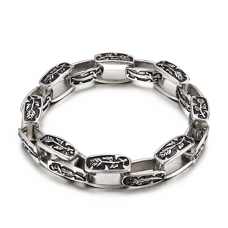 12mm Trendy Men's Bracelet 316L Stainless Steel Heavy Box Chain Rose Curb Link Bangle Wristband Gift Jewelry 23cm
12mm Trendy Men's Bracelet 316L Stainless Steel Heavy Box Chain Rose Curb Link Bangle Wristband Gift Jewelry 23cm