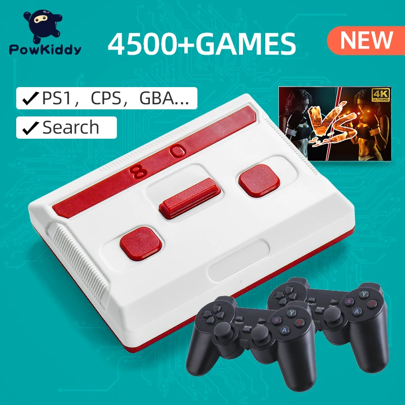 Новая игровая консоль POWKIDDY J60 HD PS1 со встроенными 4500 ретро-играми RK3128 аркадная поддержка мультиплеерных игр детские подарки
Новая игровая консоль POWKIDDY J60 HD PS1 со встроенными 4500 ретро-играми RK3128 аркадная поддержка мультиплеерных игр детские подарки