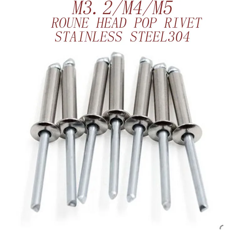 100pcs/lot M5 M4 M3.2stainless steel 304 self-plugging pop rivet round head blind rivet pulling rivet furniture nail 661
100pcs/lot M5 M4 M3.2stainless steel 304 self-plugging pop rivet round head blind rivet pulling rivet furniture nail 661