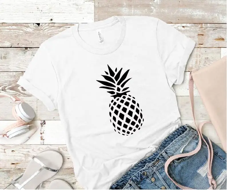 Pineapple Graphic for Women Summer Shirt Graphic Korean Women Fashion Casual Cotton Round Neck Female Short Sleeve Top Tees
Pineapple Graphic for Women Summer Shirt Graphic Korean Women Fashion Casual Cotton Round Neck Female Short Sleeve Top Tees