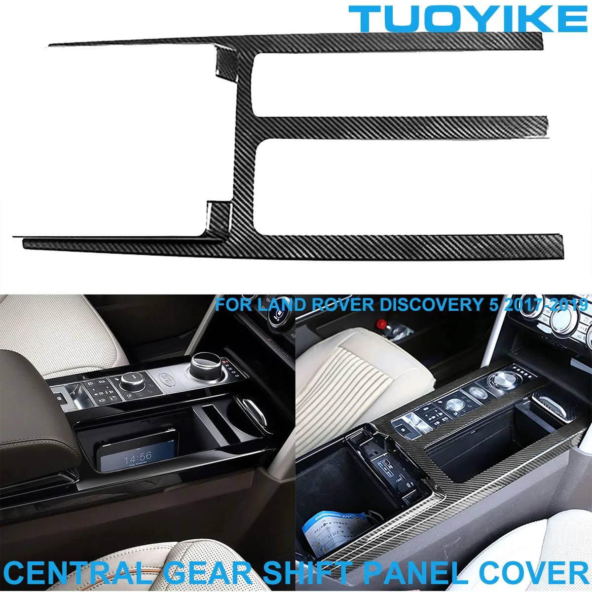 LHD Car Styling Carbon Fiber Central Gear Shift Storage Panel Cover Trim Decorative Sticker For Land Rover Discovery5 2017-2019
LHD Car Styling Carbon Fiber Central Gear Shift Storage Panel Cover Trim Decorative Sticker For Land Rover Discovery5 2017-2019