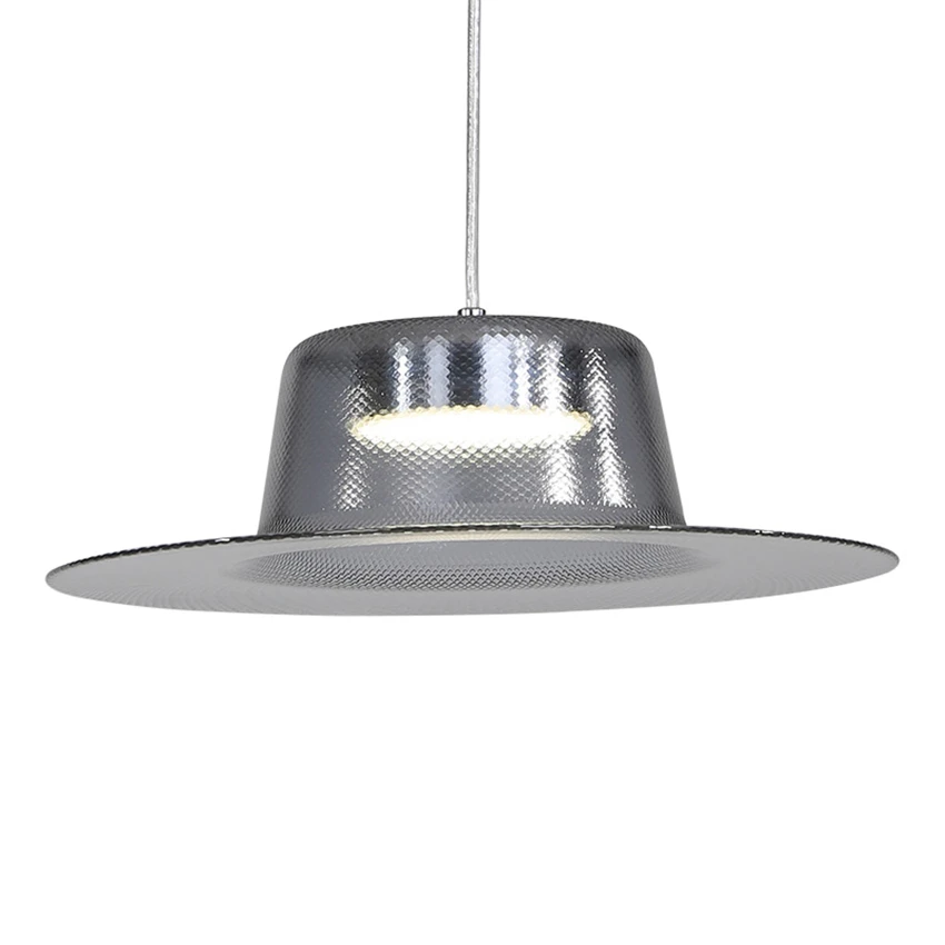 Modern smoke grey glass hat pendant lights dining room Nordic bar lamp hanging LED light living room bedside lamp decor lighting
Modern smoke grey glass hat pendant lights dining room Nordic bar lamp hanging LED light living room bedside lamp decor lighting