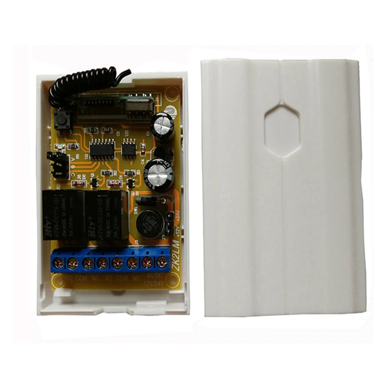 433MHz DC12V DC24V 2CH Wireless Remote Control Switch System 100pcs Receivers /Garage Door/ shutters /lamp
433MHz DC12V DC24V 2CH Wireless Remote Control Switch System 100pcs Receivers /Garage Door/ shutters /lamp