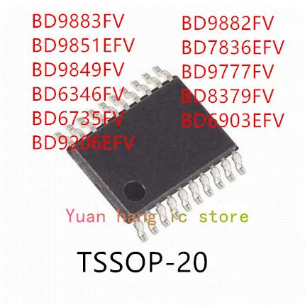 10 шт., BD9883FV BD9851EFV BD9849FV BD6346FV BD6735FV BD9206EFV BD9882FV BD7836EFV BD9777FV BD8379FV BD6903EFV IC
10 шт., BD9883FV BD9851EFV BD9849FV BD6346FV BD6735FV BD9206EFV BD9882FV BD7836EFV BD9777FV BD8379FV BD6903EFV IC