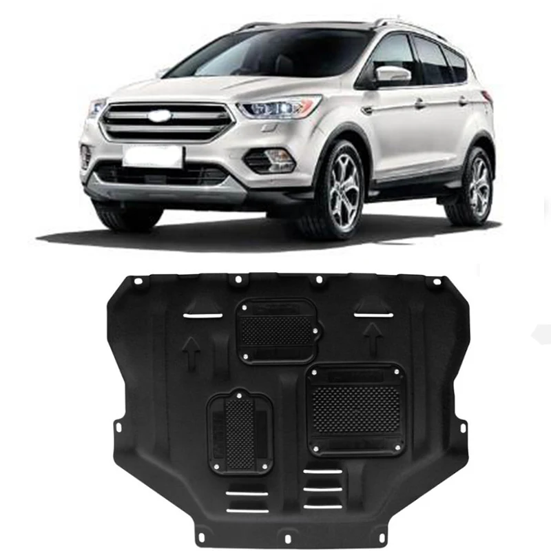 Пластиковая стальная защита двигателя для Ford Escape Kuga 2013-2019, защитный щит, Стайлинг автомобиля
Пластиковая стальная защита двигателя для Ford Escape Kuga 2013-2019, защитный щит, Стайлинг автомобиля