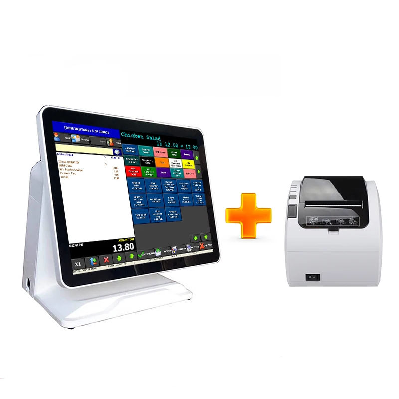 Commercial pos system 15 inch capacitive touch screen cash register tablet pos terminal with thermal printer
Commercial pos system 15 inch capacitive touch screen cash register tablet pos terminal with thermal printer