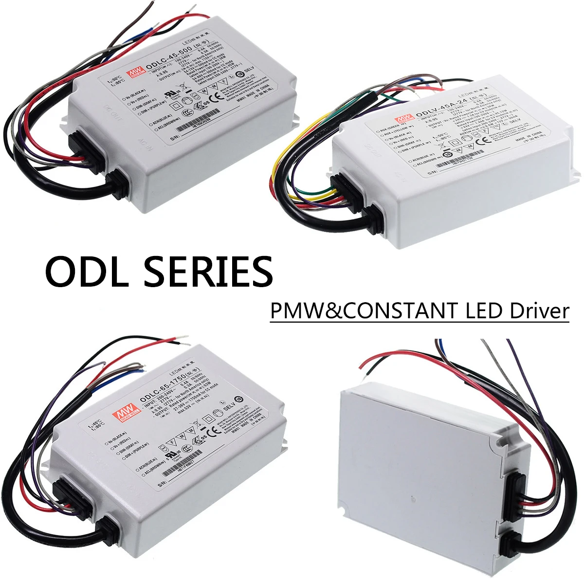 Meanwell ODLV-45/45A/65/65A constant voltage PWM output LED drive power 12/24/36/48/60 V FOR LED strip/indoor/decorative light
Meanwell ODLV-45/45A/65/65A constant voltage PWM output LED drive power 12/24/36/48/60 V FOR LED strip/indoor/decorative light