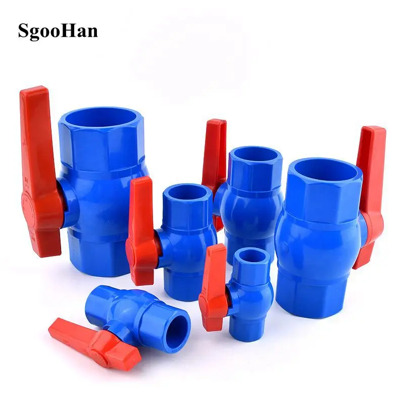 I.D 20mm-63mm PVC side Handle Thicken Simple Ball valve Water Pipe Connector Garden irrigation Controller Valve PVC Ball valve
I.D 20mm-63mm PVC side Handle Thicken Simple Ball valve Water Pipe Connector Garden irrigation Controller Valve PVC Ball valve