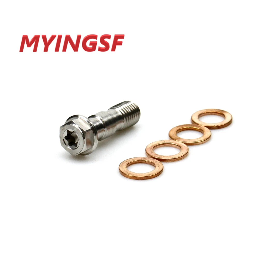 Motorcycle Stainless Brake Banjo Bolt M10 x 1.25mm Banjo Bolt Screw M10x1.25x32 For KTM Ducati Honda Kawasaki Suzuki Yamaha Mot
Motorcycle Stainless Brake Banjo Bolt M10 x 1.25mm Banjo Bolt Screw M10x1.25x32 For KTM Ducati Honda Kawasaki Suzuki Yamaha Mot