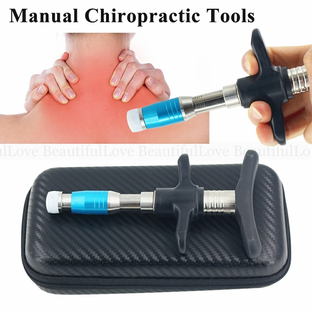 300N Manual Chiropractic Adjusting Tool 10 Gear Adjustable Therapy Spine Massage Lifting Bone Corrector Massage Gun
300N Manual Chiropractic Adjusting Tool 10 Gear Adjustable Therapy Spine Massage Lifting Bone Corrector Massage Gun
