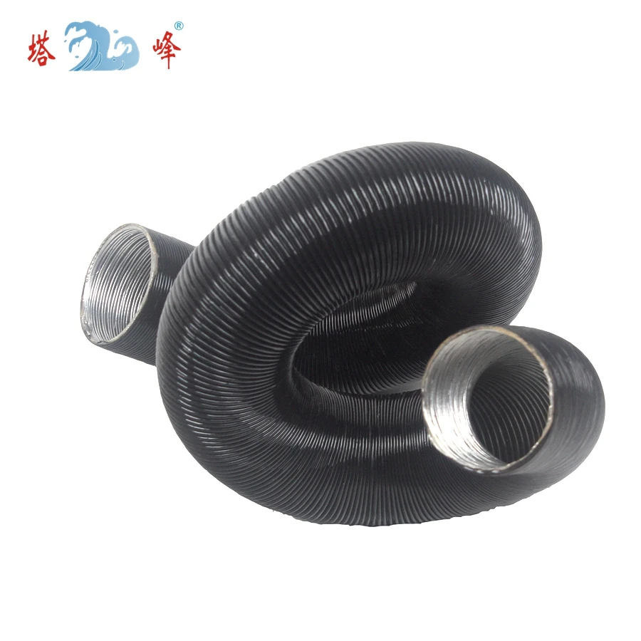 Heat insulation and black aluminum duct, bendable and shaped aluminum hose, retractable metal exhaust pipe
Heat insulation and black aluminum duct, bendable and shaped aluminum hose, retractable metal exhaust pipe