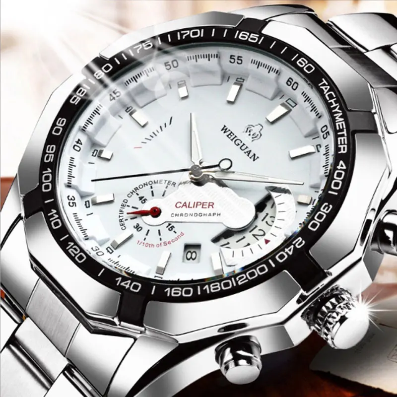 Men's Non Mechanical Watch Waterproof Calendar Luminous Steel Band Men's Watch Multifunctional Quartz Watch Student Watch
Men's Non Mechanical Watch Waterproof Calendar Luminous Steel Band Men's Watch Multifunctional Quartz Watch Student Watch