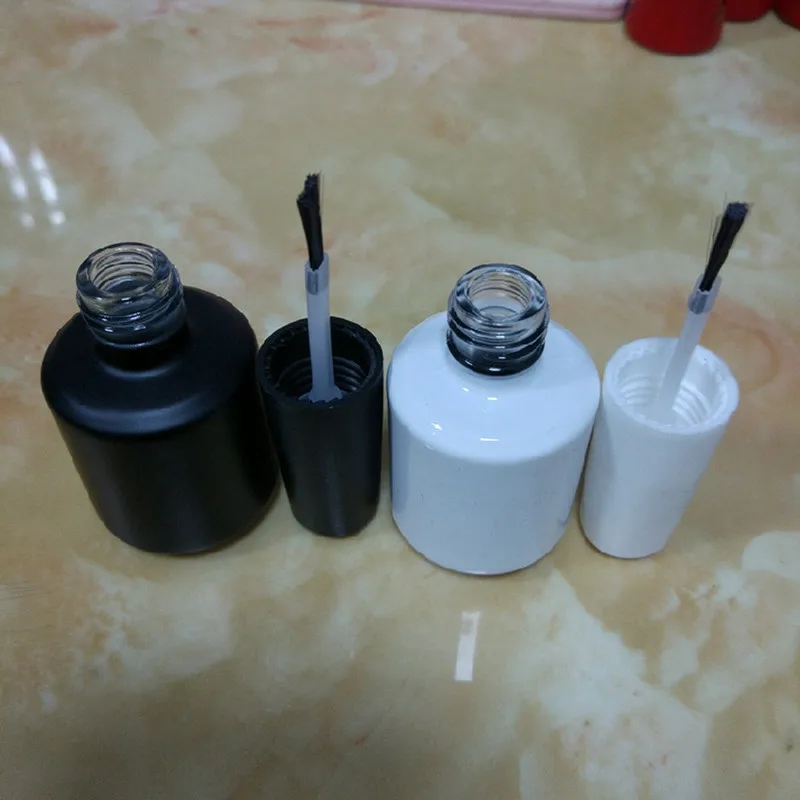 Wholesale 15ml Empty Nail gel Container Bottles Nail Polish bottles Black&White Nail Glass Bottles Nail Art Oil Packing Bottles
Wholesale 15ml Empty Nail gel Container Bottles Nail Polish bottles Black&White Nail Glass Bottles Nail Art Oil Packing Bottles