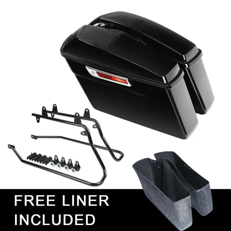 Motorcycle Saddlebag 6x9" Speaker Lids Conversion Brackets Fit For Harley Heritage Softail Fatboy 1984-2017
Motorcycle Saddlebag 6x9" Speaker Lids Conversion Brackets Fit For Harley Heritage Softail Fatboy 1984-2017