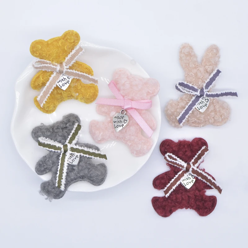 20Pcs Padded Bear Rabbit With Tie Appliques for Handmade Clothes Hat Leggings Sewing Patches DIY Headwear Decor Accessories N35
20Pcs Padded Bear Rabbit With Tie Appliques for Handmade Clothes Hat Leggings Sewing Patches DIY Headwear Decor Accessories N35