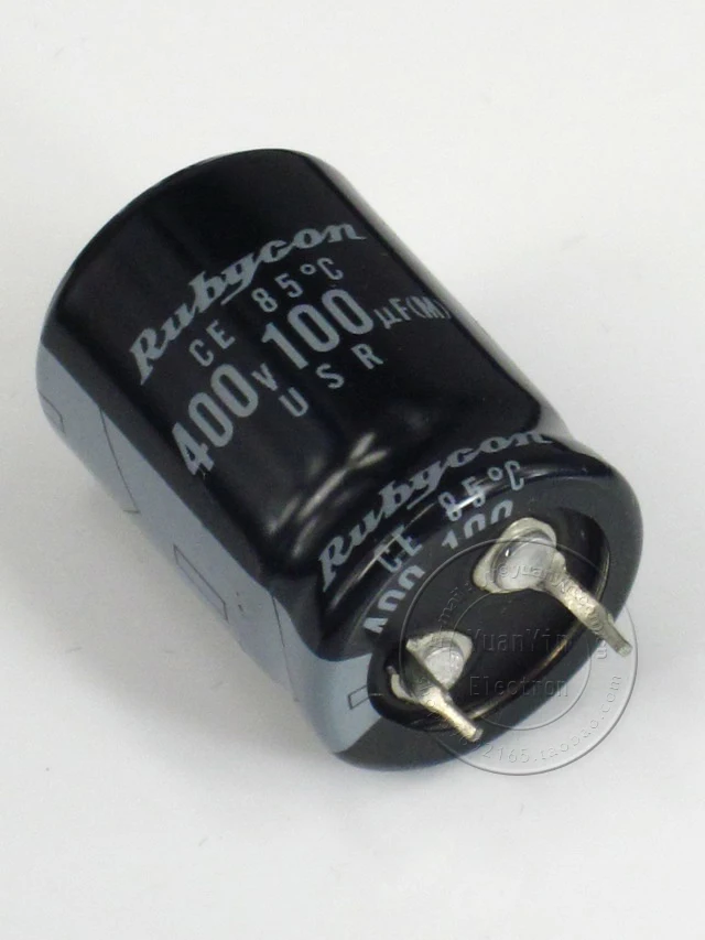 2PCS/10PCS Original Japanese Rubycon capacitance 400V100UF USR electrolytic capacitor free shipping
2PCS/10PCS Original Japanese Rubycon capacitance 400V100UF USR electrolytic capacitor free shipping