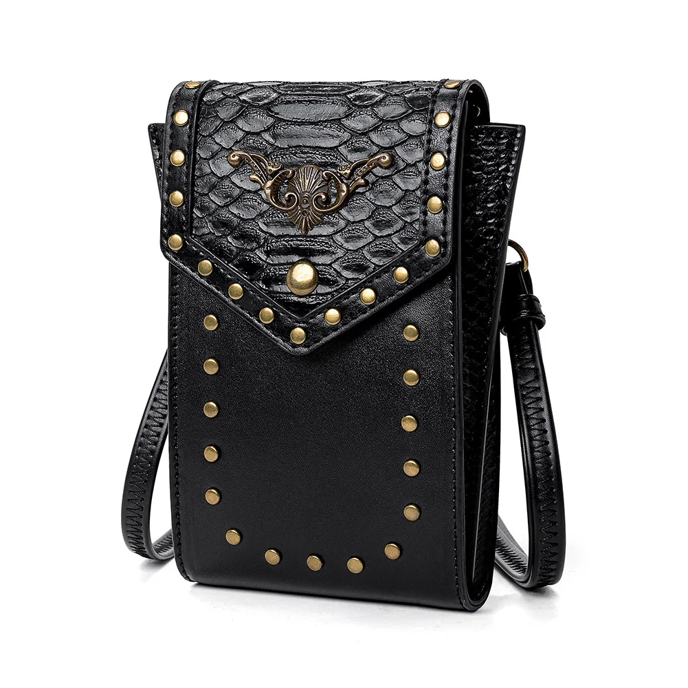 Gothic Punk Style Belt Packs Black Leather Rivets Waist Bag Vintage Leg Thigh Bags Steampunk Fashion Shoulder Pouch
Gothic Punk Style Belt Packs Black Leather Rivets Waist Bag Vintage Leg Thigh Bags Steampunk Fashion Shoulder Pouch