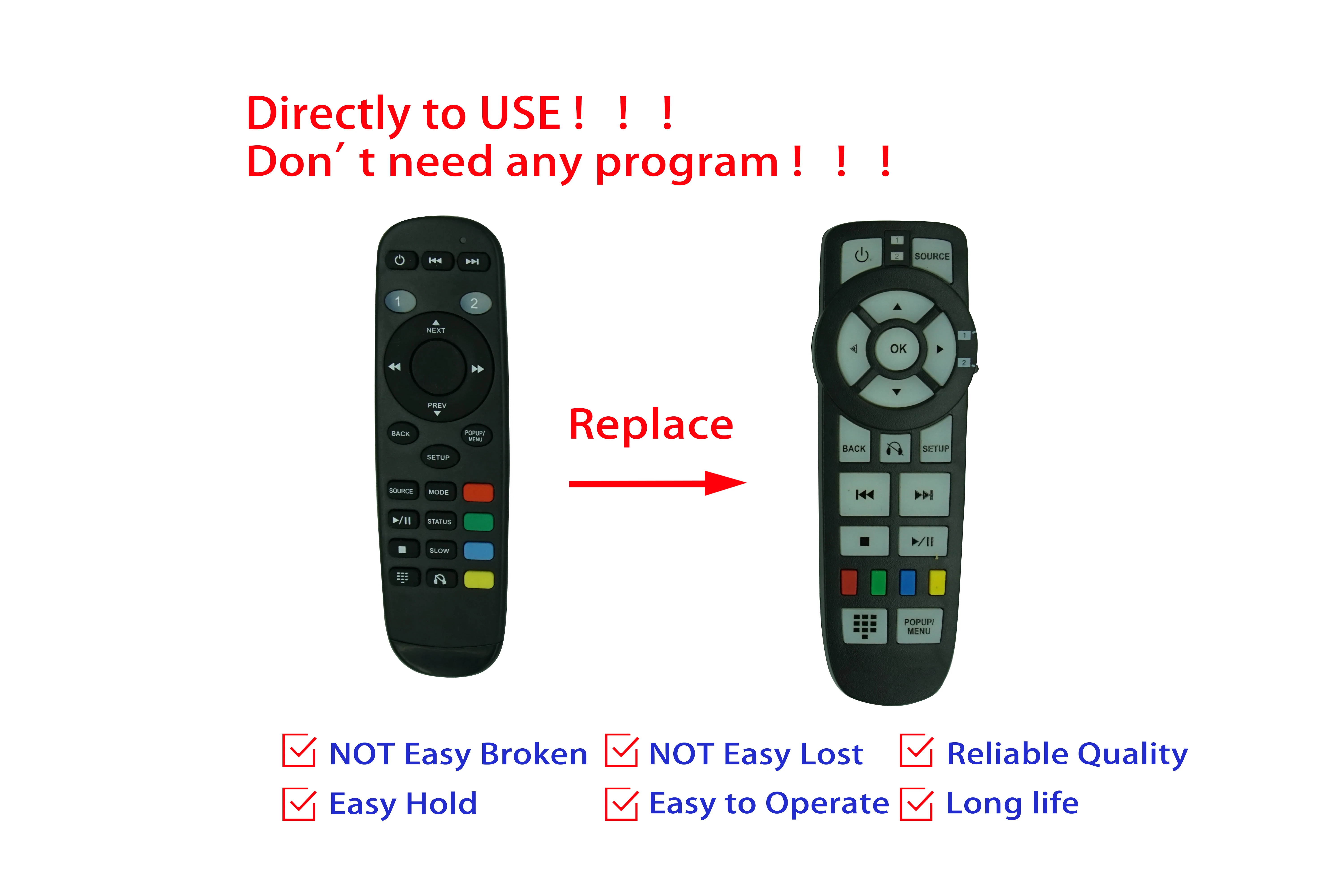 Remote Control For DODGE 2013 2014 2015 Grand Caravan Headphones U-Connect UConnect Wireless Audio System
Remote Control For DODGE 2013 2014 2015 Grand Caravan Headphones U-Connect UConnect Wireless Audio System