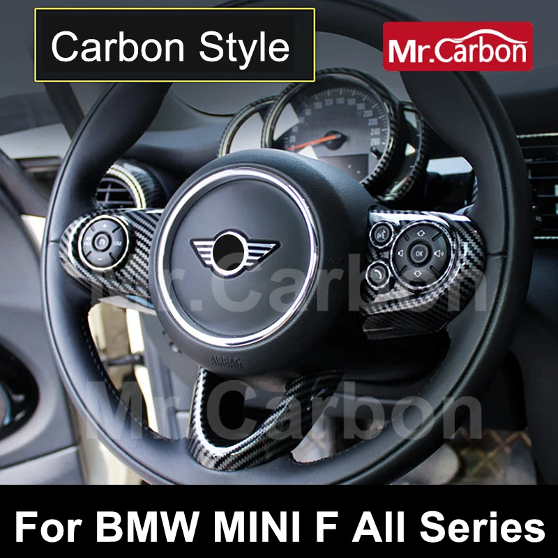 Car Steering Wheel ABS Plastic Decorative Shell Carbon Sticker For MINI CooperS JCW Clubman F54 F55 F56 F57 F60 Interior Styling
Car Steering Wheel ABS Plastic Decorative Shell Carbon Sticker For MINI CooperS JCW Clubman F54 F55 F56 F57 F60 Interior Styling