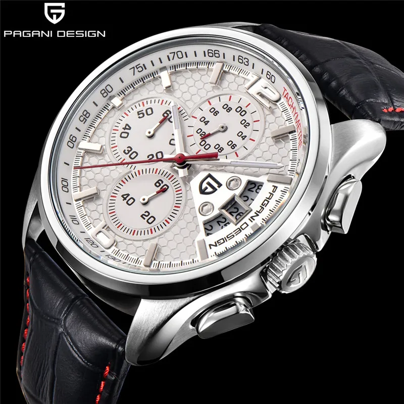 PAGANI DESIGN Luxury Fashion Men's Quartz Watches 47mm Brands Timed Movement Military Watches Leather Quartz Watches
PAGANI DESIGN Luxury Fashion Men's Quartz Watches 47mm Brands Timed Movement Military Watches Leather Quartz Watches
