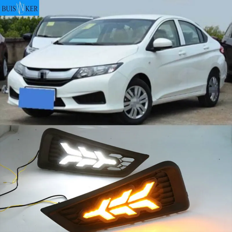 For Honda City 2015 2016 No-error Daytime Running Light LED DRL Fog Lamp Driving Lamp Car Styling
For Honda City 2015 2016 No-error Daytime Running Light LED DRL Fog Lamp Driving Lamp Car Styling