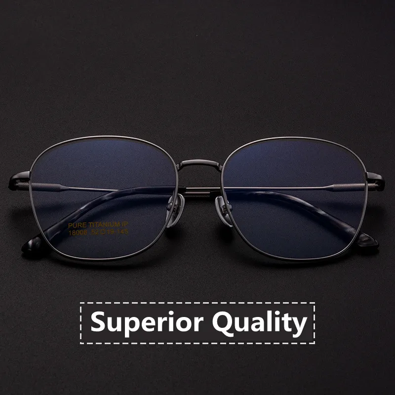 Retro Ultralight Pure Titanium Glasses Frame Women Square Myopia Optical Prescription Eyeglass Frame Men High Quality Eyewear
Retro Ultralight Pure Titanium Glasses Frame Women Square Myopia Optical Prescription Eyeglass Frame Men High Quality Eyewear