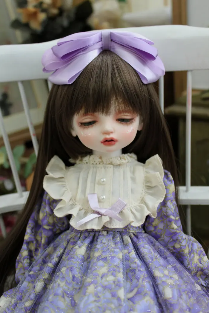BJD Doll dress 1-3 1-4 1-6 size vintage flower dress blue and headband doll accessories
BJD Doll dress 1-3 1-4 1-6 size vintage flower dress blue and headband doll accessories