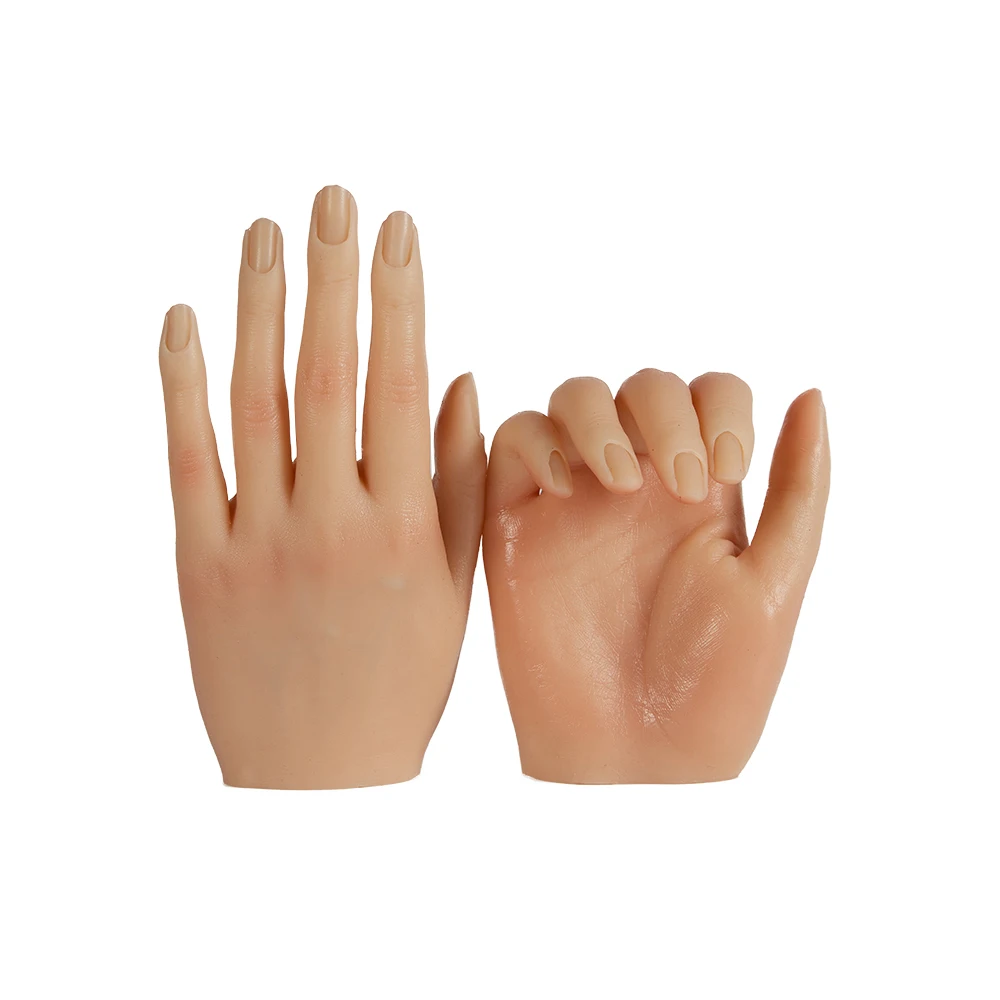 Upgraded Hand Model 3D Adult Mannequin Fake Hand Manicure Pedicure Display Model Moveable Nails
Upgraded Hand Model 3D Adult Mannequin Fake Hand Manicure Pedicure Display Model Moveable Nails