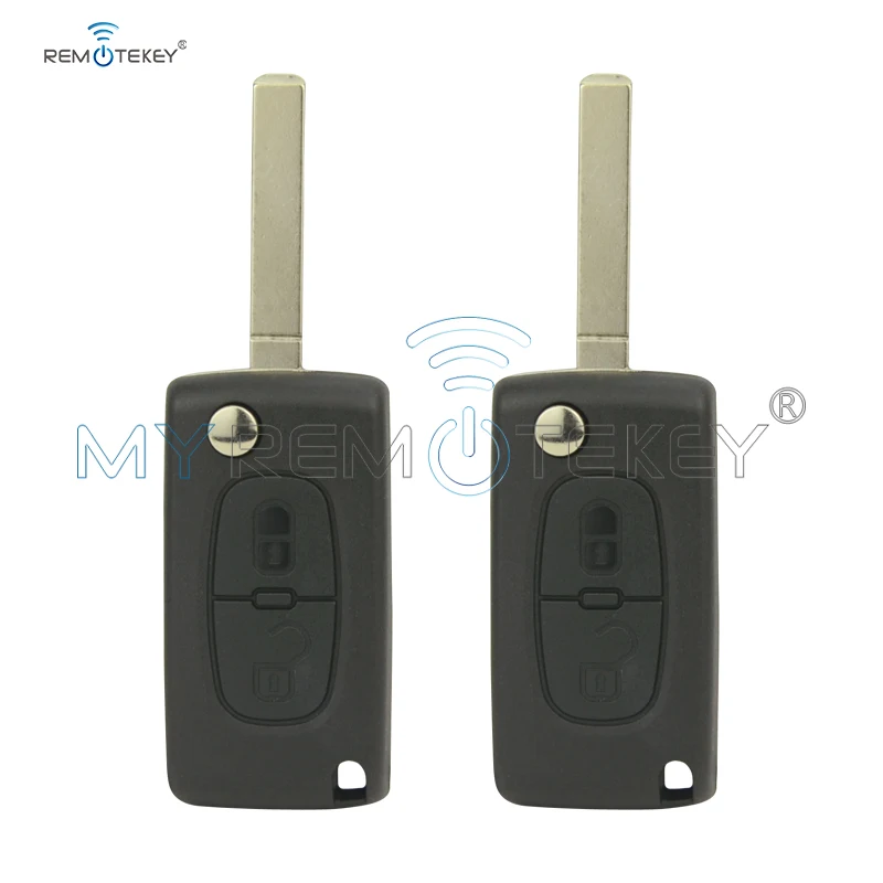 Remtekey 2 шт. CE0536 2 кнопки 434 МГц VA2 ключ лезвие для Peugeot 207 307 308 Автомобильный откидной дистанционный ключ
Remtekey 2 шт. CE0536 2 кнопки 434 МГц VA2 ключ лезвие для Peugeot 207 307 308 Автомобильный откидной дистанционный ключ