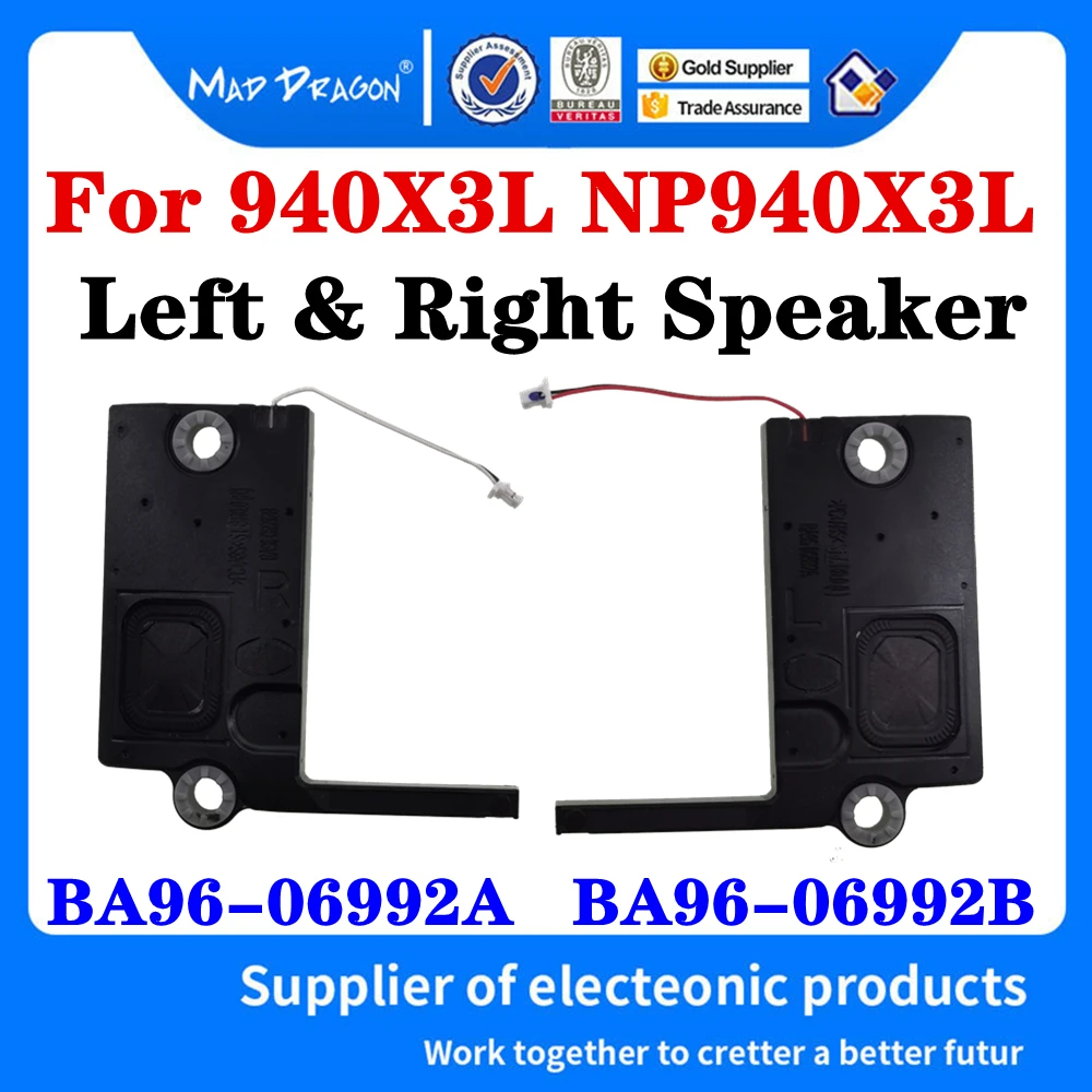 New original BA96-06992A BA96-06992B For Samsung 940X3L NP940X3L 13.3" Laptops Left & Right Speaker Set
New original BA96-06992A BA96-06992B For Samsung 940X3L NP940X3L 13.3" Laptops Left & Right Speaker Set