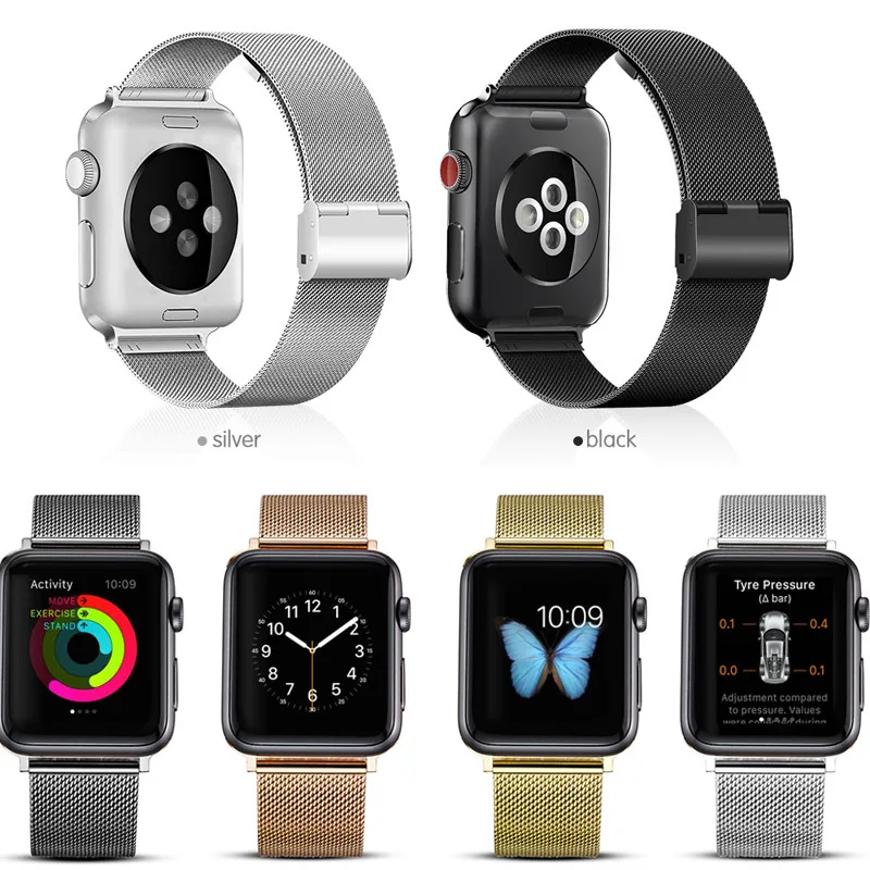 Milanese Loop For Apple watch band 5 6 SE 40mm 44mm Stainless Steel Bracelet for iwatch series 4 5 6 SE 3 42mm 38mm watch band
Milanese Loop For Apple watch band 5 6 SE 40mm 44mm Stainless Steel Bracelet for iwatch series 4 5 6 SE 3 42mm 38mm watch band