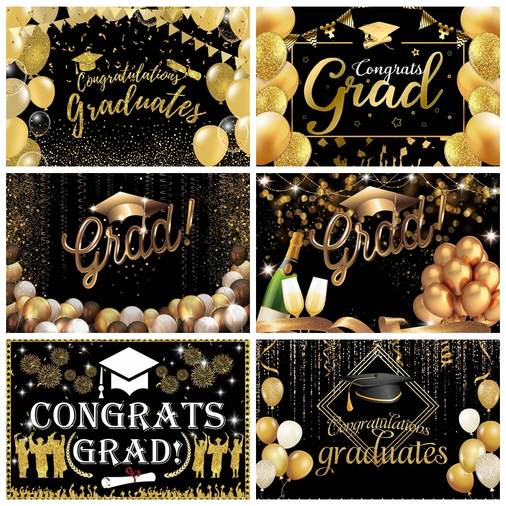 Yeele Congratulation Graduation Graduate Children Back To School Balloon Glitter Photographic Background Photography Backdrop
Yeele Congratulation Graduation Graduate Children Back To School Balloon Glitter Photographic Background Photography Backdrop