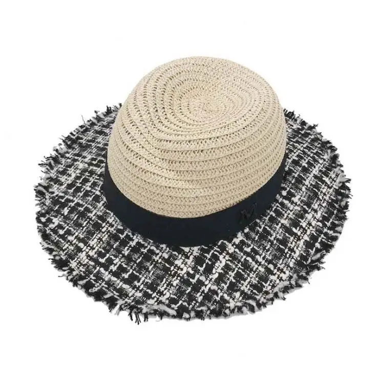 2025 paper fabric patchwork fedora hats for women popular cool nice women's hat paper sun beach women's hats high quality
2025 paper fabric patchwork fedora hats for women popular cool nice women's hat paper sun beach women's hats high quality