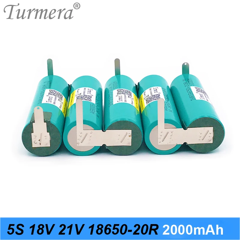 Soldering Battery 5S 18V 21V INR18650-20RM 2000mAh 20A Battery for 18V Screwdriver Shurika Shura and Vacuum Cleaner Use Turmera
Soldering Battery 5S 18V 21V INR18650-20RM 2000mAh 20A Battery for 18V Screwdriver Shurika Shura and Vacuum Cleaner Use Turmera