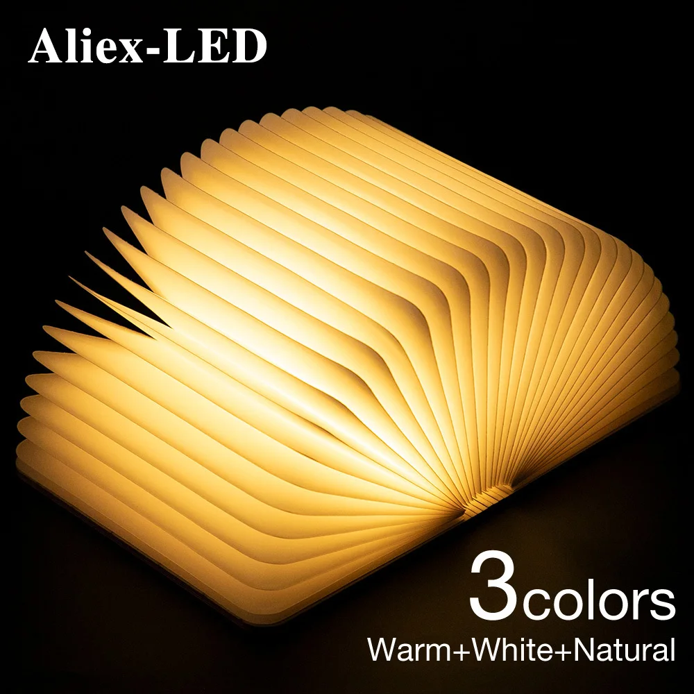 LED Wooden Book Lamp Children Reading light USB Bedside Table Lamp 3 Color Bedroom Art Decor Night Light for Kids Birthday Gift
LED Wooden Book Lamp Children Reading light USB Bedside Table Lamp 3 Color Bedroom Art Decor Night Light for Kids Birthday Gift