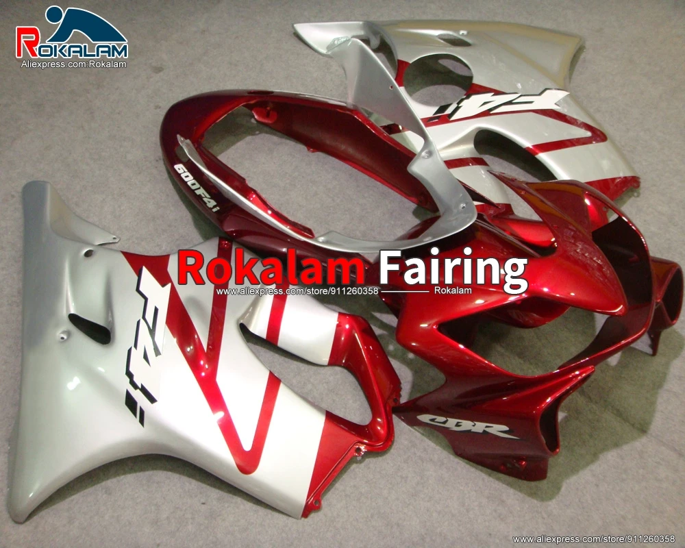 Motorbike Hulls For Honda CBR600 F4i 2004 04 CBR600 F4i 2007 07 CBR600 05 06 Motorcycle Red Fairing Kit (Injection Molding)
Motorbike Hulls For Honda CBR600 F4i 2004 04 CBR600 F4i 2007 07 CBR600 05 06 Motorcycle Red Fairing Kit (Injection Molding)