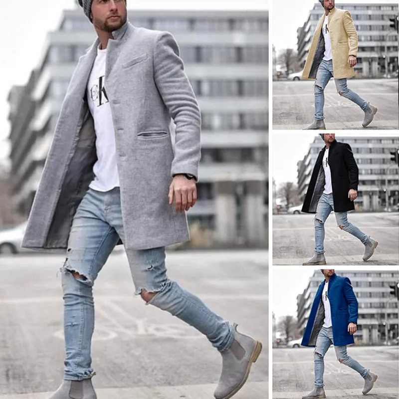 Men's Thickened Windbreaker Warm Coat 2021 Male Slim Fit Autumn Winter Solid Color Long Warm Homme Plus Size Casual Trendy Coats
Men's Thickened Windbreaker Warm Coat 2021 Male Slim Fit Autumn Winter Solid Color Long Warm Homme Plus Size Casual Trendy Coats