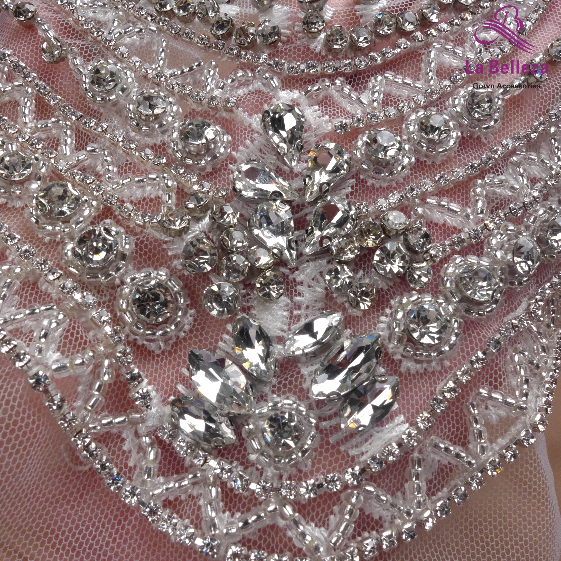 1 piece New fashion silver beads patch for decoration dress/fashion design
1 piece New fashion silver beads patch for decoration dress/fashion design