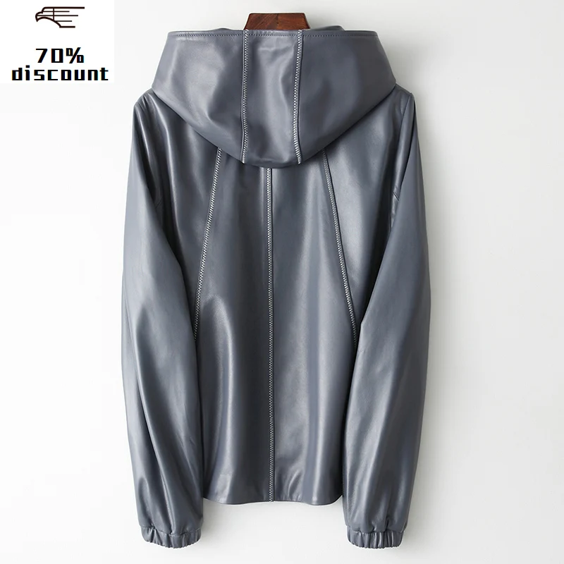Genuine Leather Jacket 300% Real Sheepskin Coat Spring Autumn Jacket Women Clothes 2020 Korean Baseball Jackets MY3853
Genuine Leather Jacket 300% Real Sheepskin Coat Spring Autumn Jacket Women Clothes 2020 Korean Baseball Jackets MY3853