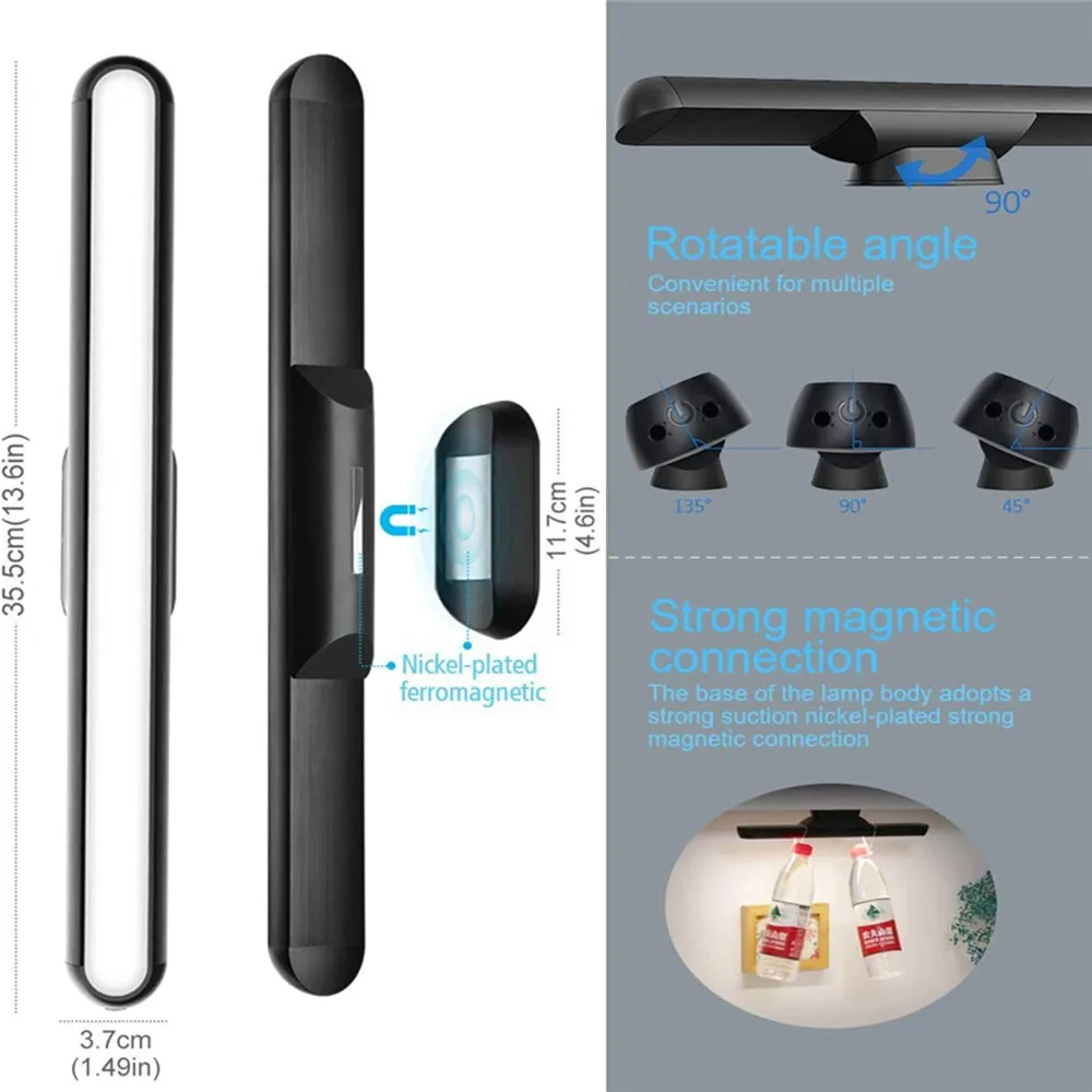 Wireless Mirror Headlight Led Makeup Fill Light Table Lamp Rechargeable Pool Bathroom Dressing and Dressing Cupboard Free Punch
Wireless Mirror Headlight Led Makeup Fill Light Table Lamp Rechargeable Pool Bathroom Dressing and Dressing Cupboard Free Punch