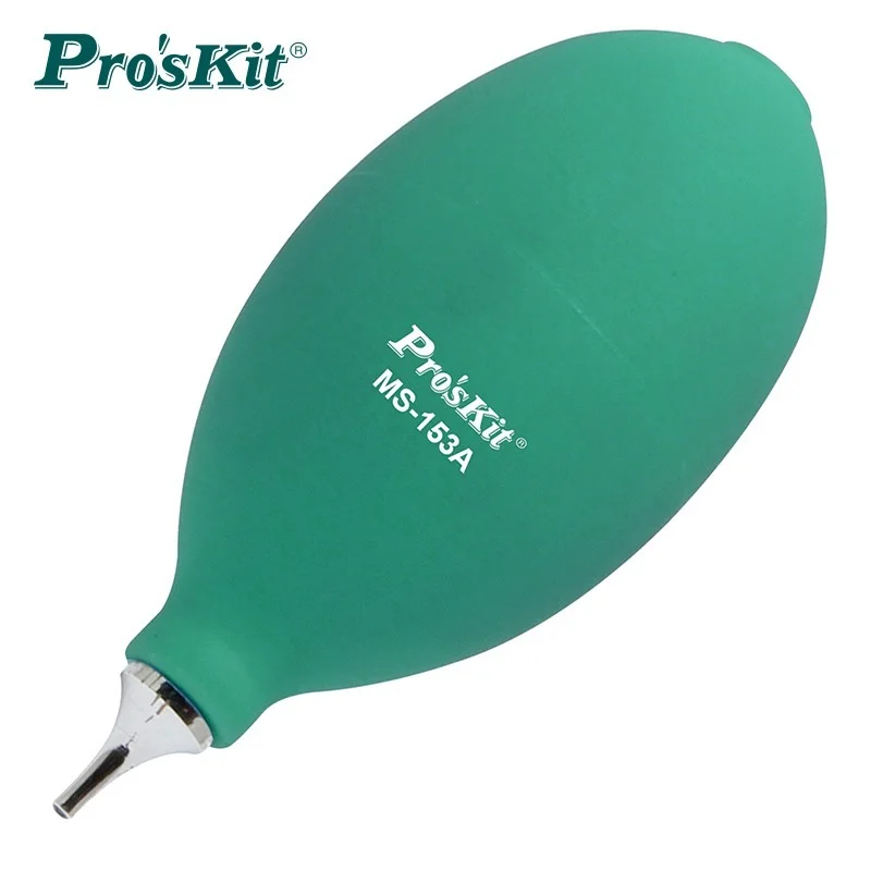 Proskit MS-153 PVC dust blowing ball blower with bushing camera lens blowing ball computer CCD keyboard circuit board cleaning
Proskit MS-153 PVC dust blowing ball blower with bushing camera lens blowing ball computer CCD keyboard circuit board cleaning