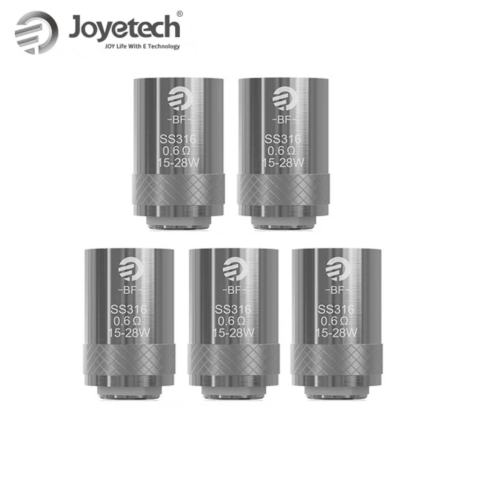 Оригинальная головка спирали Joyetech BF SS316 0,5 Ом/0,6 Ом/1,0 Ом для серии CUBIS/ EGO AIO/Cuboid Mini vape pen kit электронная сигарета
Оригинальная головка спирали Joyetech BF SS316 0,5 Ом/0,6 Ом/1,0 Ом для серии CUBIS/ EGO AIO/Cuboid Mini vape pen kit электронная сигарета