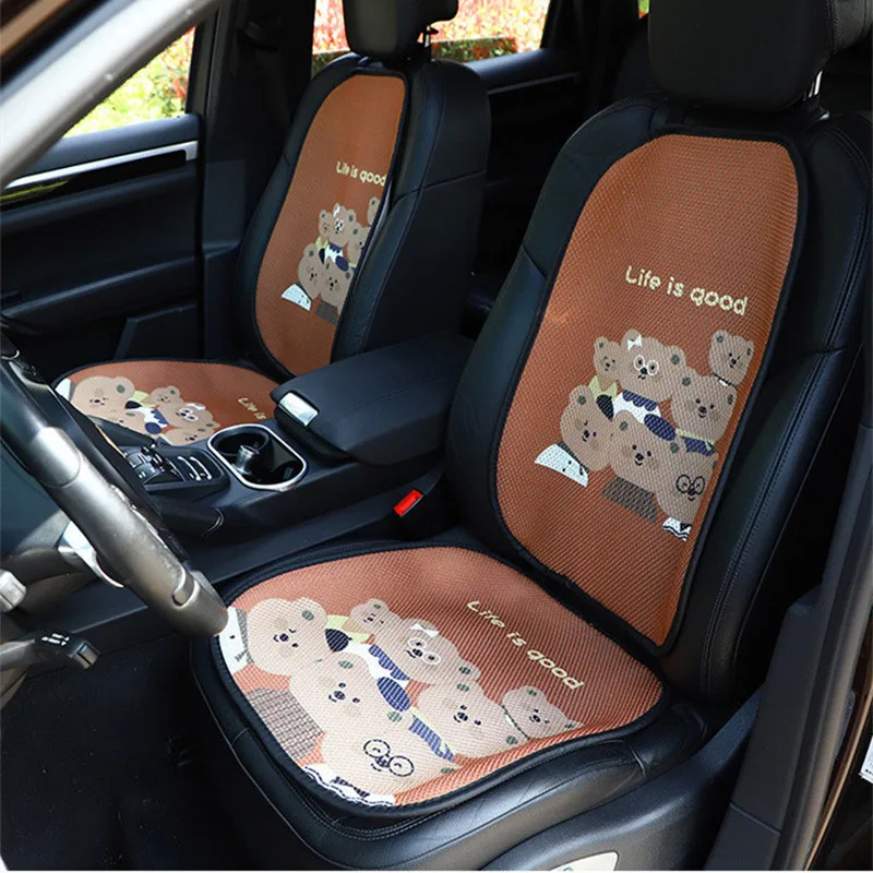 New Arrival Four Seasons Summer Breathable Mesh Ice Silk Cartoon Bear Car Seat Cushion Pad Interior Decorations Cute
New Arrival Four Seasons Summer Breathable Mesh Ice Silk Cartoon Bear Car Seat Cushion Pad Interior Decorations Cute