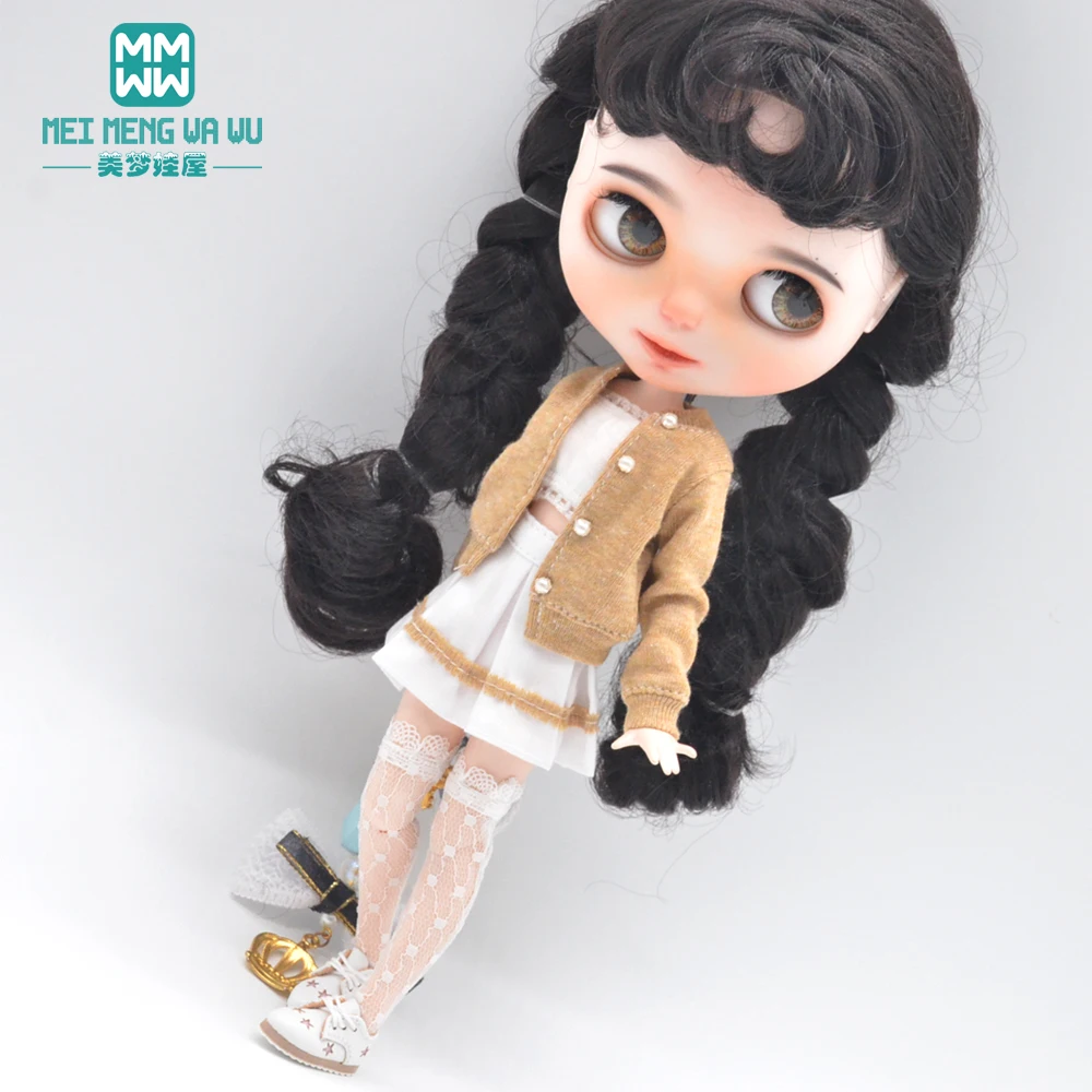 Blyth Doll Clothes Four sets of sweaters, underwear, skirts and shoes for Toys Azone OB23 OB24 doll accessories
Blyth Doll Clothes Four sets of sweaters, underwear, skirts and shoes for Toys Azone OB23 OB24 doll accessories